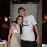 Danielle Ricci for Miss NY & White Adult Uni-sex T-shirt